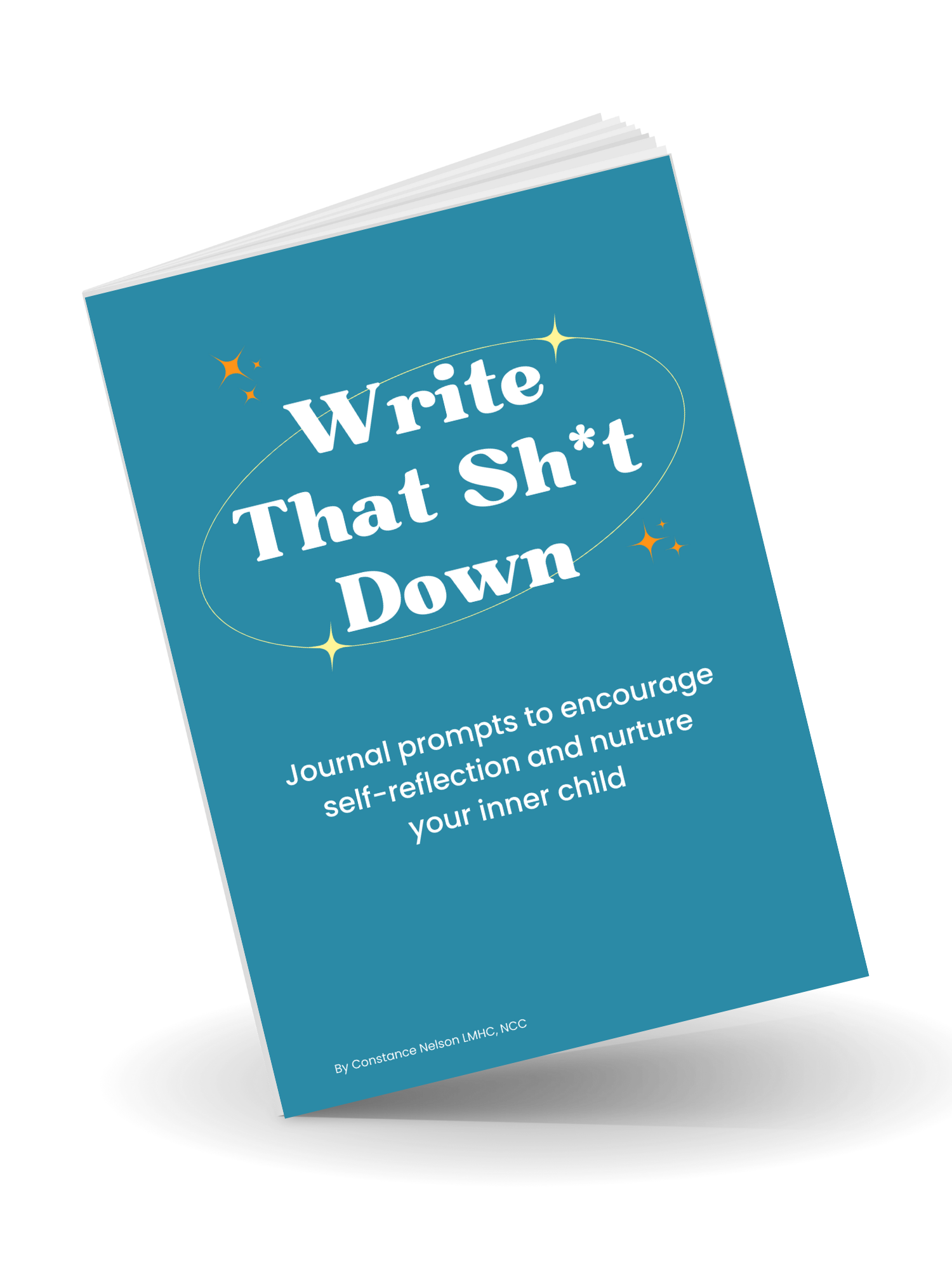 Write That Sh*t Down Journal Prompt Book